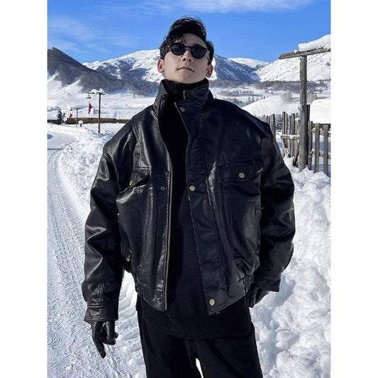 LEATHER JACKET BY HERMESLENSES EXSLUSIVE PREMIUM COLLECTION