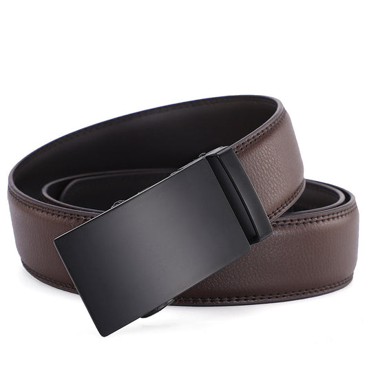 Men's All-match Automatic Buckle Cowhide Belt