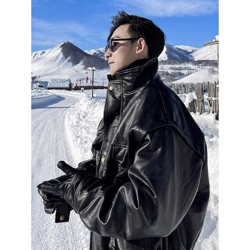 LEATHER JACKET BY HERMESLENSES EXSLUSIVE PREMIUM COLLECTION