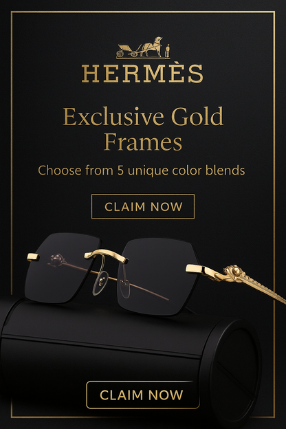 Frameless Trimming Leopard Sunglasses For Men And Women
