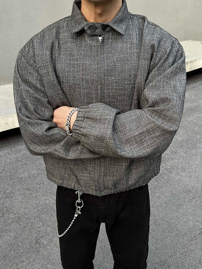American Retro Old Money Style Coat For Men